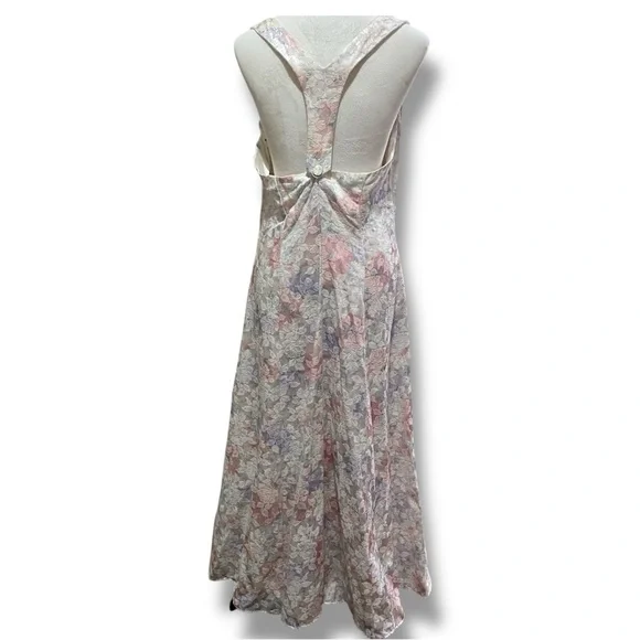 Scott McClintock Size 14 Pastel 2-Piece Floral Ensemble Full Length Formal Dress